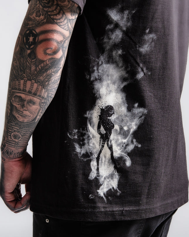 Men’s S/S Tee Standard | SMOKEY -Black