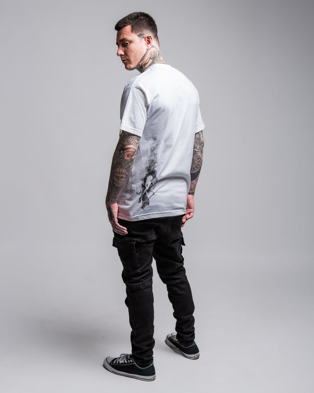Men’s S/S Tee Standard | SMOKEY -White