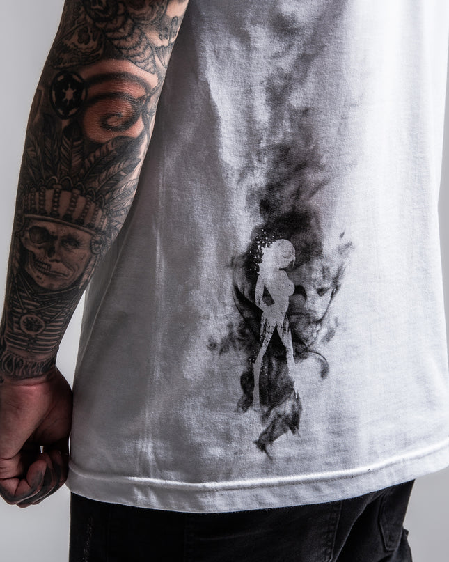 Men’s S/S Tee Standard | SMOKEY -White