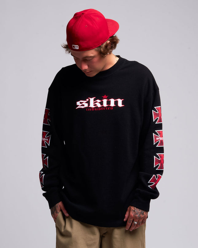 Men's L/S Thermal Tee | C4 - Black