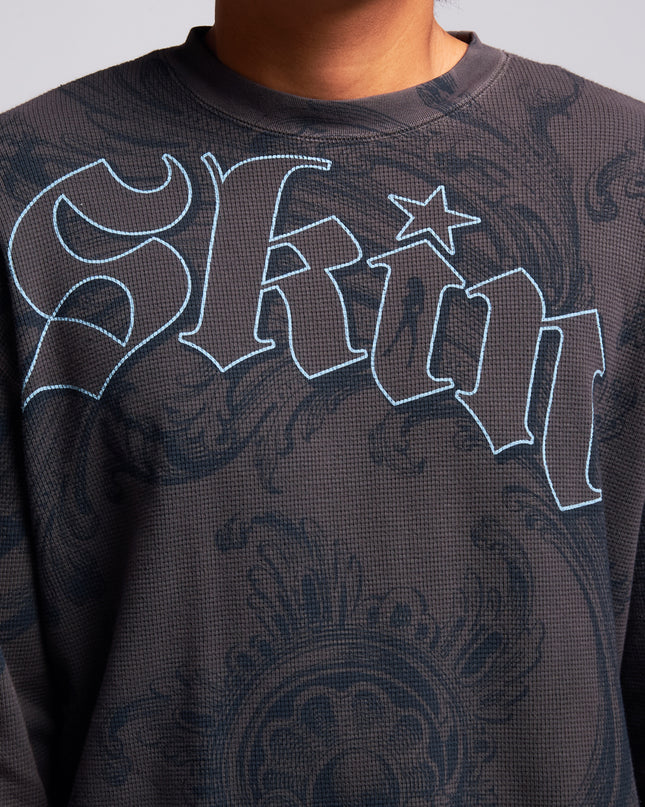 Men's L/S Thermal Tee | TKO - Charcoal