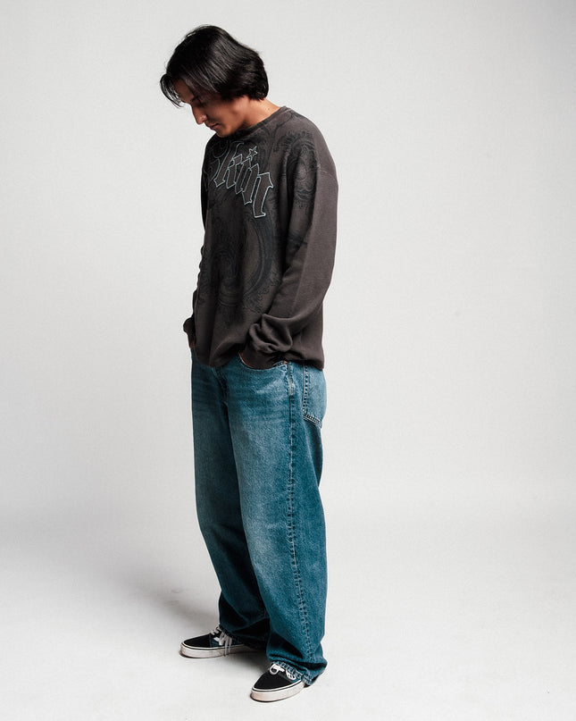Men's L/S Thermal Tee | TKO - Charcoal