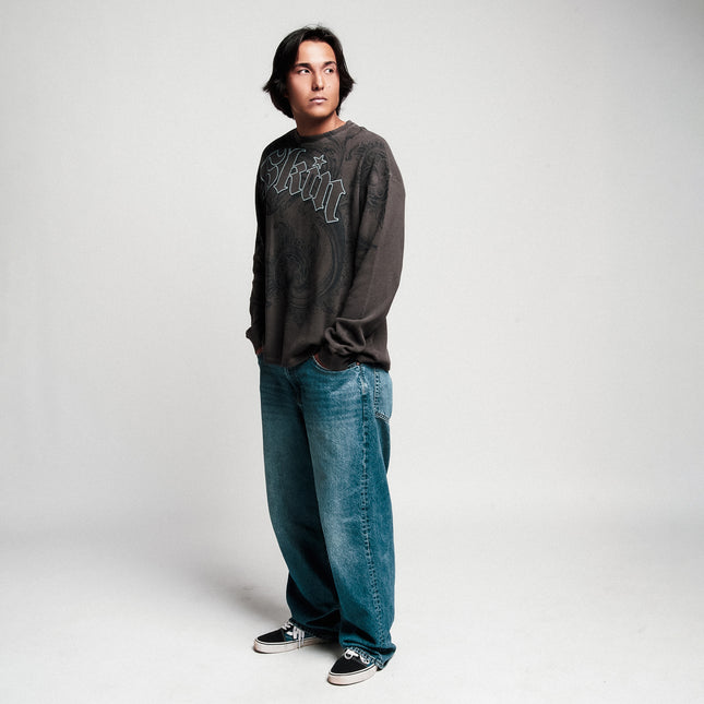 Men's L/S Thermal Tee | TKO - Charcoal