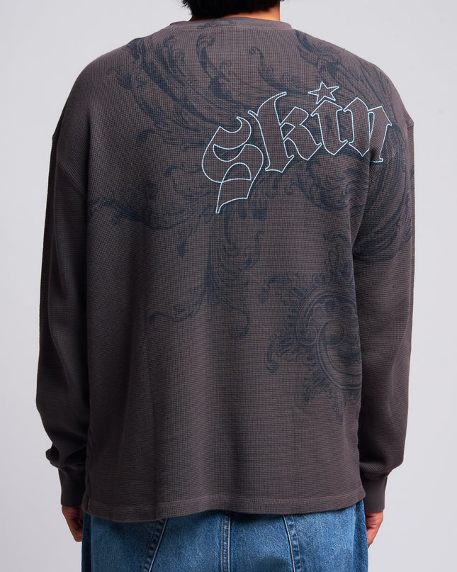 Men's L/S Thermal Tee | TKO - Charcoal