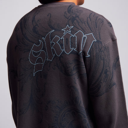 Men's L/S Thermal Tee | TKO - Charcoal