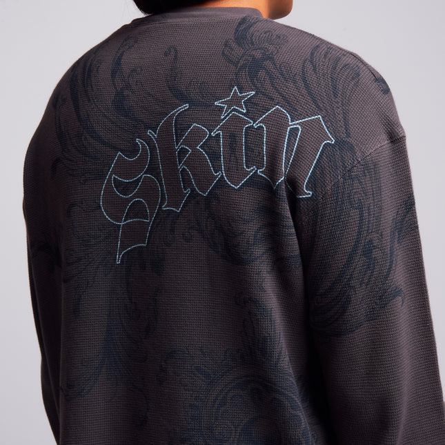 Men's L/S Thermal Tee | TKO - Charcoal
