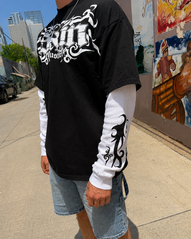 TRIBAL - Black (2Fer)