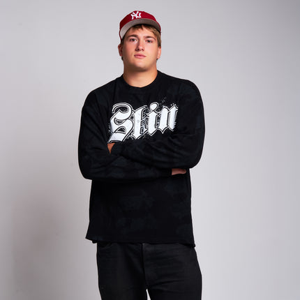 Men's L/S Thermal Tee | CAN-CAN - Black