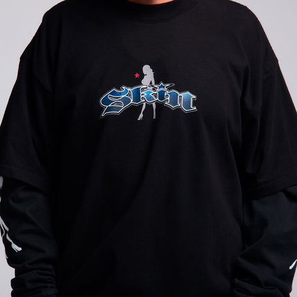Men's 2Fer Tee | QUICKIE - Black