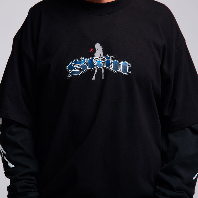 Men's 2Fer Tee | QUICKIE - Black