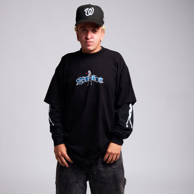 Men's 2Fer Tee | QUICKIE - Black