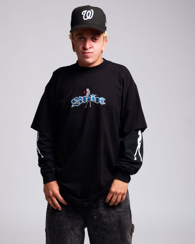 Men's 2Fer Tee | QUICKIE - Black