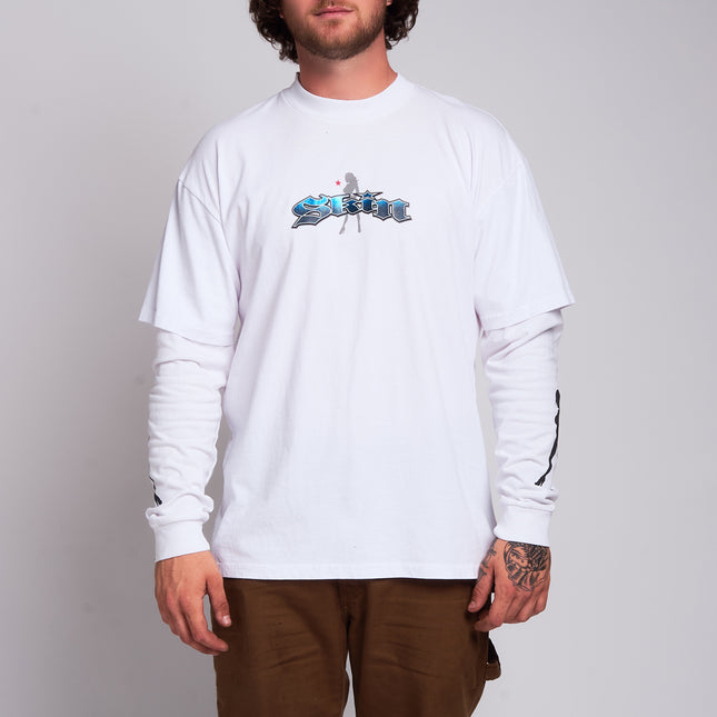 Men's 2Fer Tee | QUICKIE - White