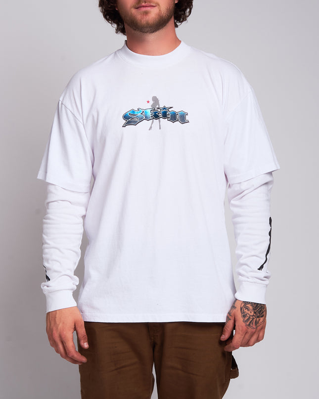 Men's 2Fer Tee | QUICKIE - White