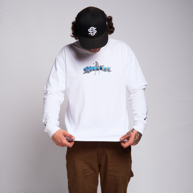 Men's 2Fer Tee | QUICKIE - White