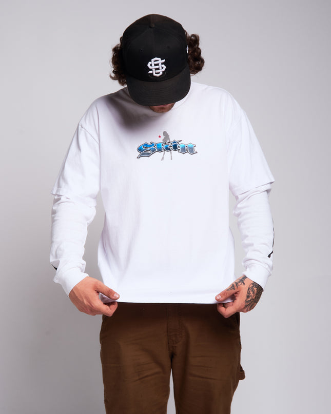 Men's 2Fer Tee | QUICKIE - White