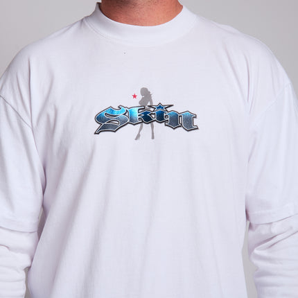Men's 2Fer Tee | QUICKIE - White