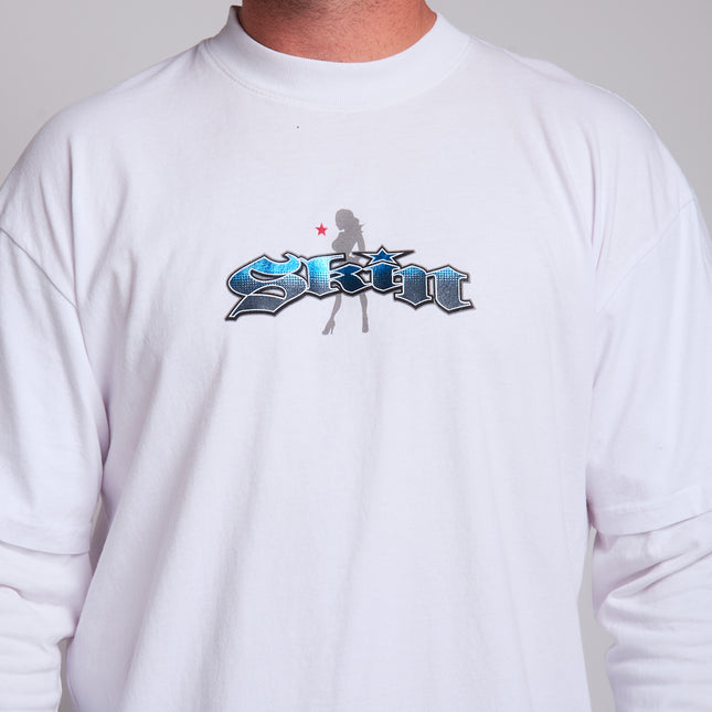 Men's 2Fer Tee | QUICKIE - White