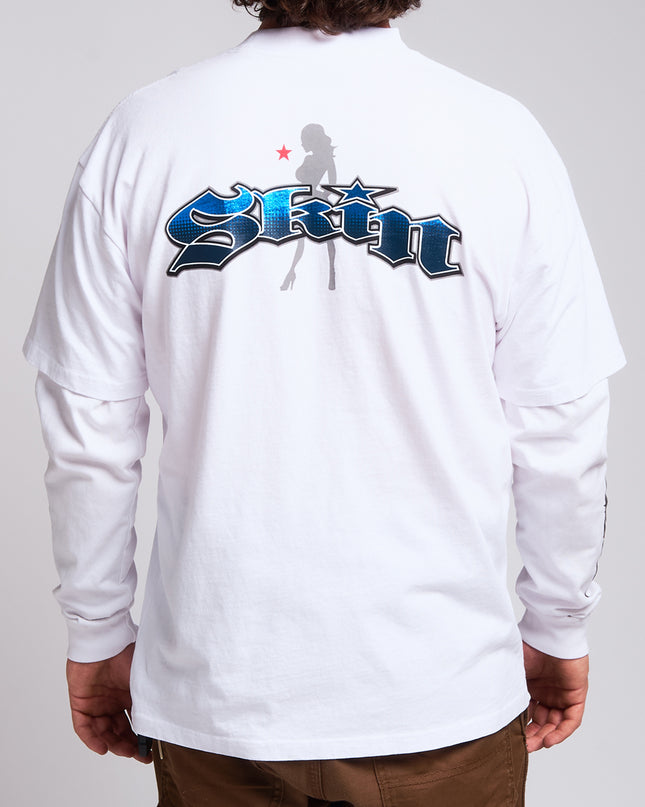 Men's 2Fer Tee | QUICKIE - White
