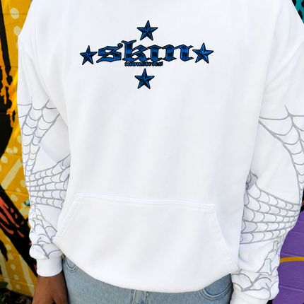 SPIDER - White (P/O Hoodie)