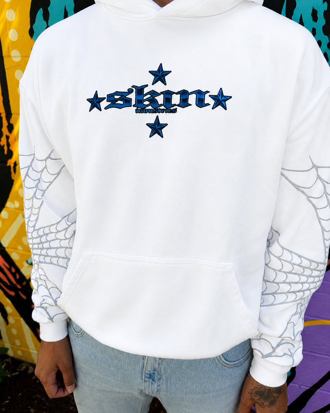 SPIDER - White (P/O Hoodie)