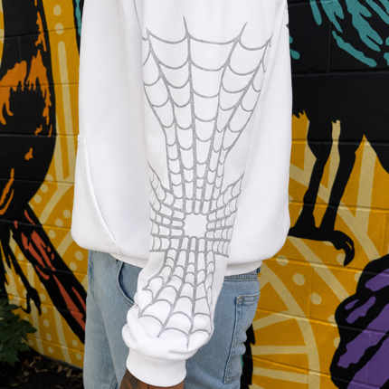 SPIDER - White (P/O Hoodie)
