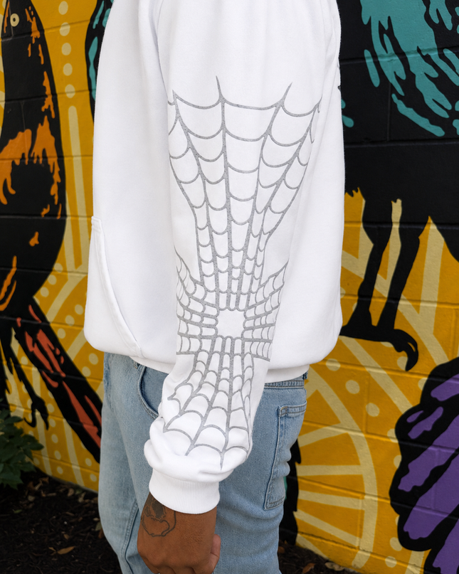 SPIDER - White (P/O Hoodie)