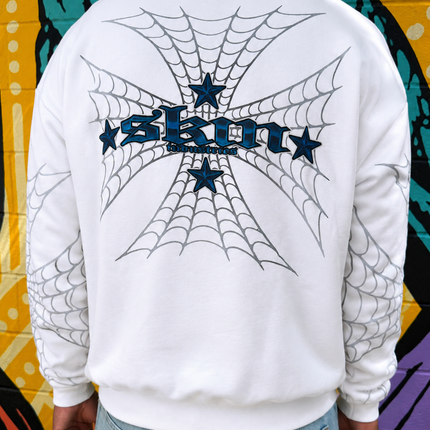 SPIDER - White (P/O Hoodie)
