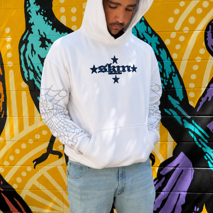 SPIDER - White (P/O Hoodie)