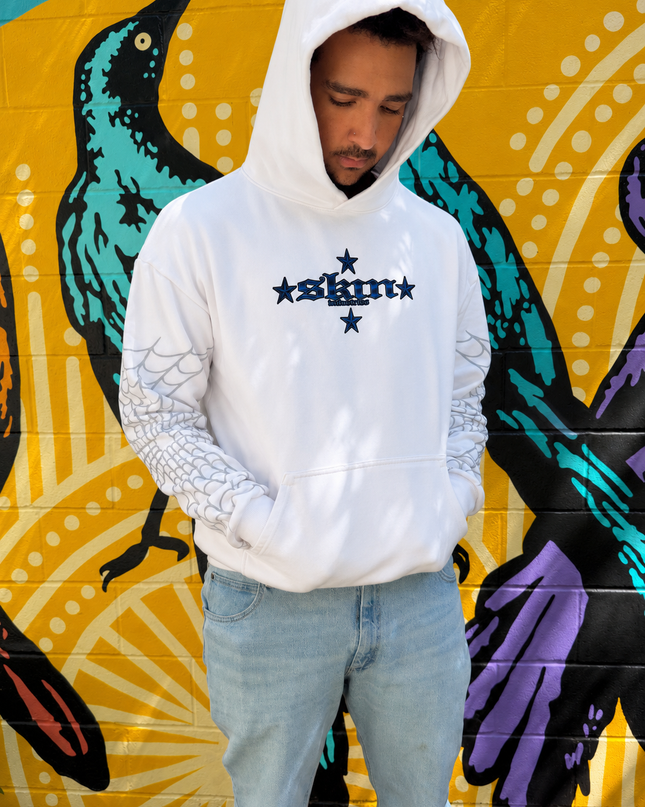 SPIDER - White (P/O Hoodie)