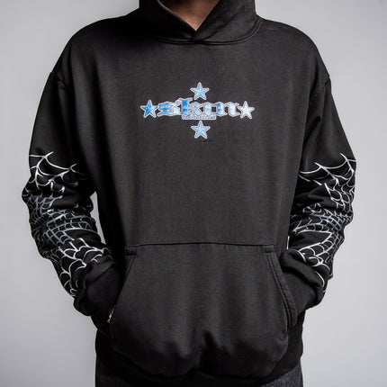 Men's Hoodie P/O | SPIDER - Black