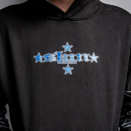 Men's Hoodie P/O | SPIDER - Black