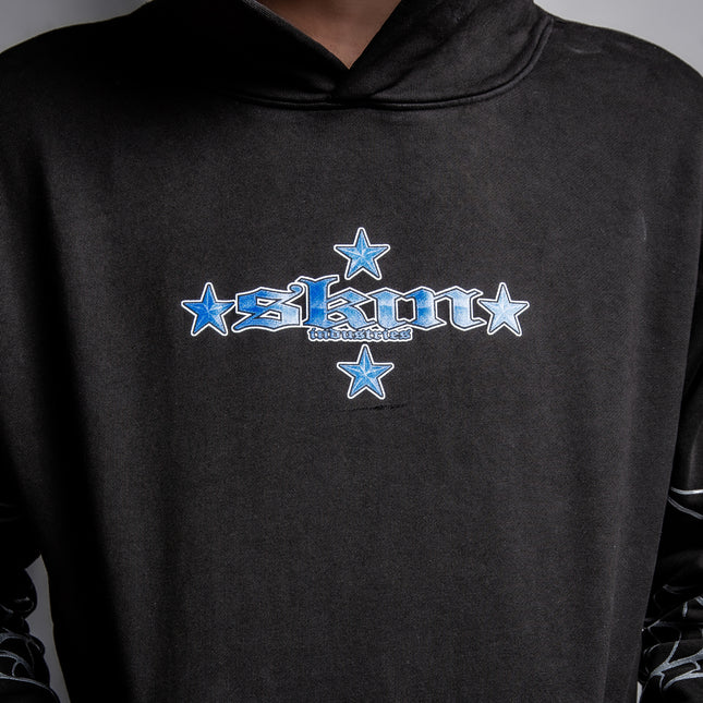 Men's Hoodie P/O | SPIDER - Black