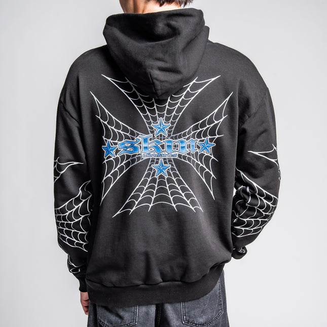 Men's Hoodie P/O | SPIDER - Black