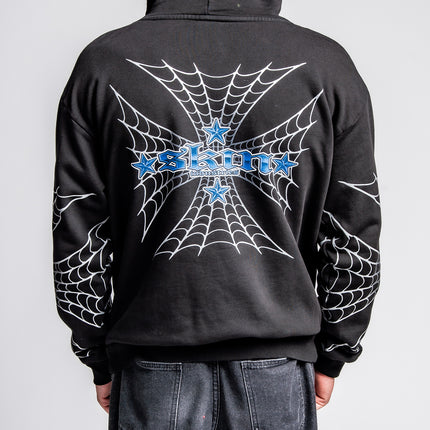Men's Hoodie P/O | SPIDER - Black