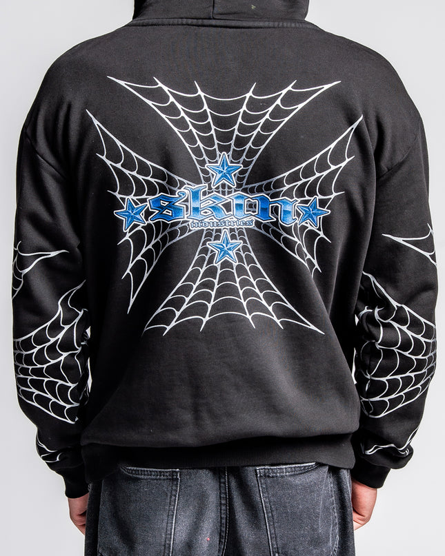 Men's Hoodie P/O | SPIDER - Black