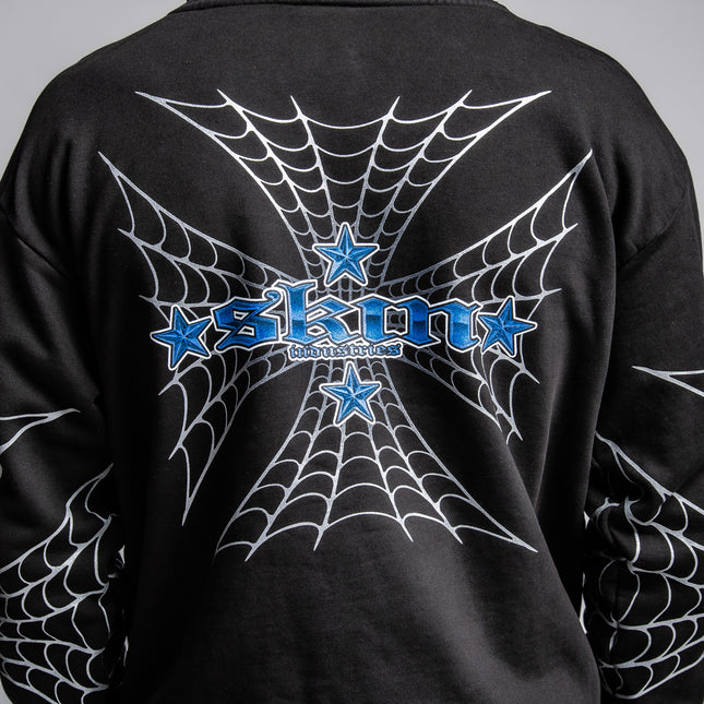 Men's Hoodie P/O | SPIDER - Black
