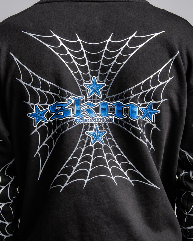 Men's Hoodie P/O | SPIDER - Black