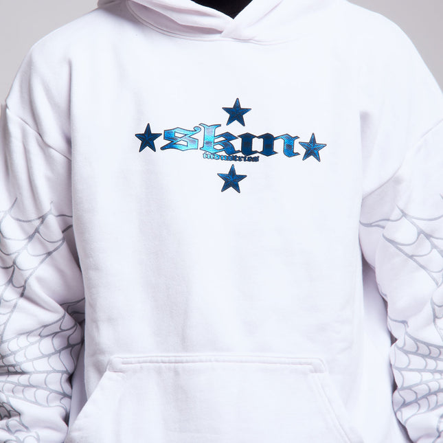 Men's Hoodie P/O | SPIDER - White