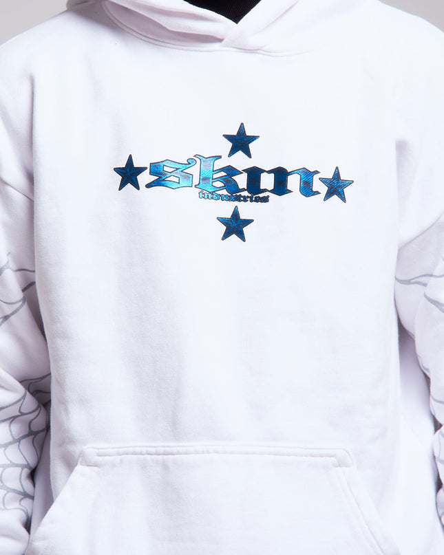 Men's Hoodie P/O | SPIDER - White