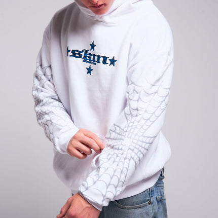Men's Hoodie P/O | SPIDER - White
