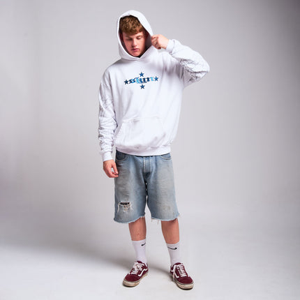 Men's Hoodie P/O | SPIDER - White