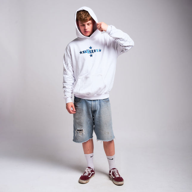 Men's Hoodie P/O | SPIDER - White