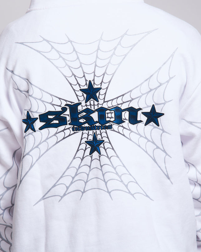 Men's Hoodie P/O | SPIDER - White