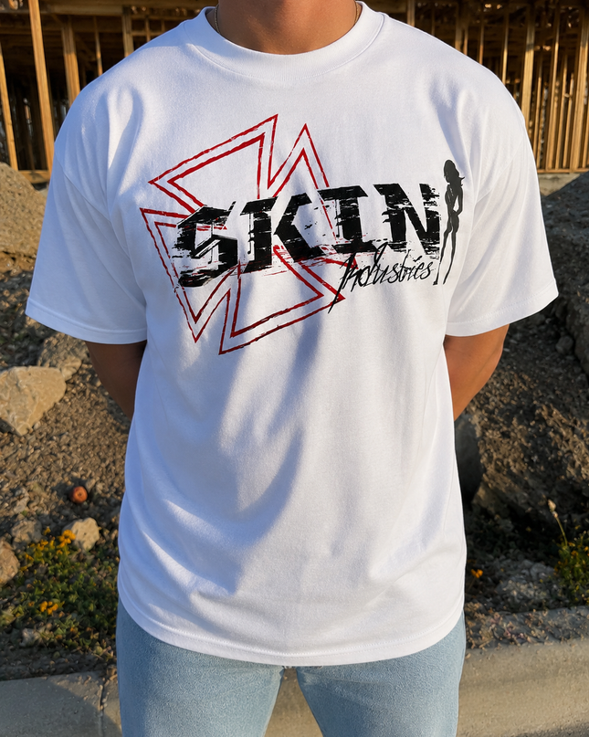 Men’s S/S Tee Standard | FICTION - White