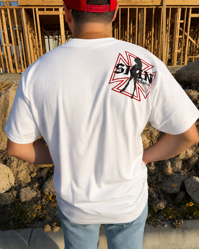 Men’s S/S Tee Standard | FICTION - White