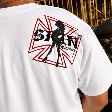 Men’s S/S Tee Standard | FICTION - White