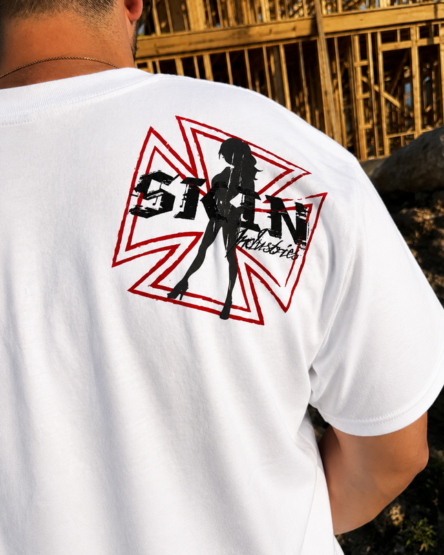 Men’s S/S Tee Standard | FICTION - White