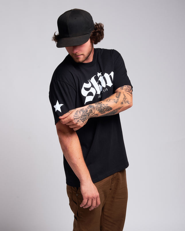 Men’s S/S Tee Standard | Fundation - Black