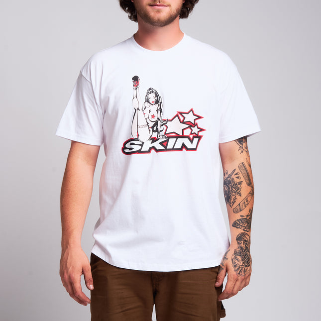 Men’s S/S Tee Standard | Super Star - White